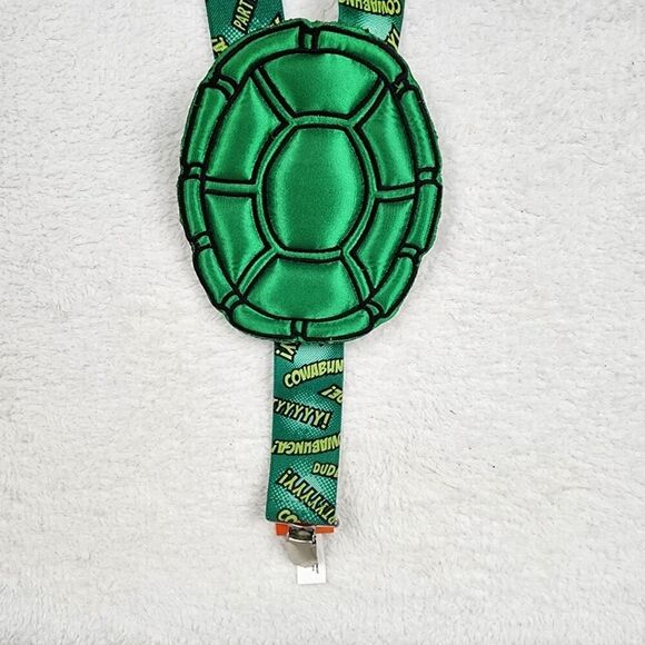 Teenage Mutant Ninja Turtles Green Suspenders with Pins - Picture 5 of 8